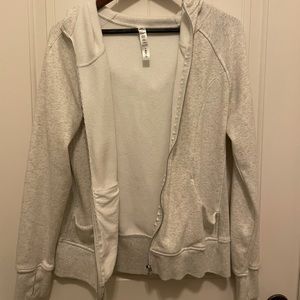 90 degree by reflex White/ivory Hoodie